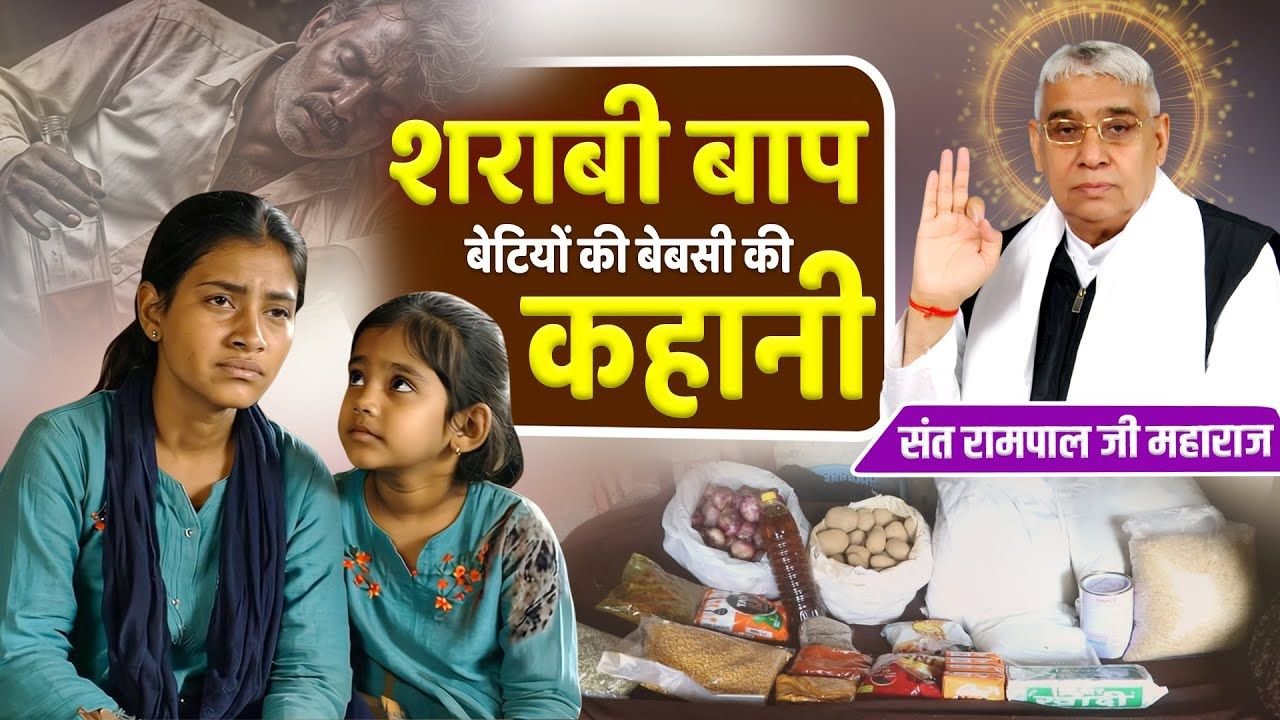 भटगांव (सोनीपत): शराबी पिता की बेटियों का सहारा बने ‘संत रामपाल जी महाराज’